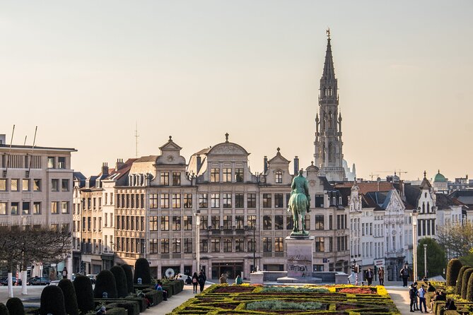 A Self-Guided Tour of Brussels: From Medieval to Modern Times - The Palais de Justice and Marolles finish