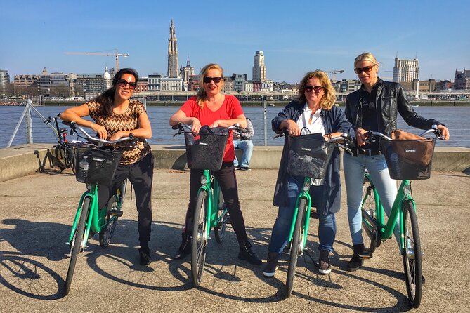 Antwerp Bike Tours - The Scheldt tunnel and its unusual escalators
