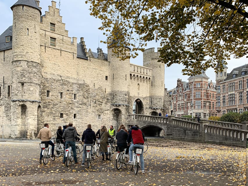 Antwerp: City Highlights Guided Bike Tour - The cathedral and historic center
