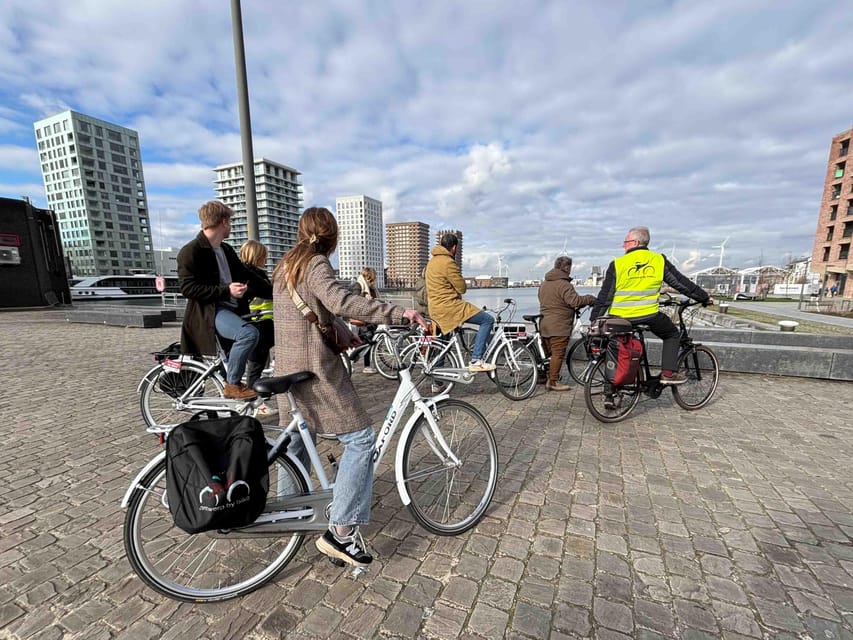 Antwerp: City Highlights Guided Bike Tour - City hall, medieval Steen castle, and the Scheldt