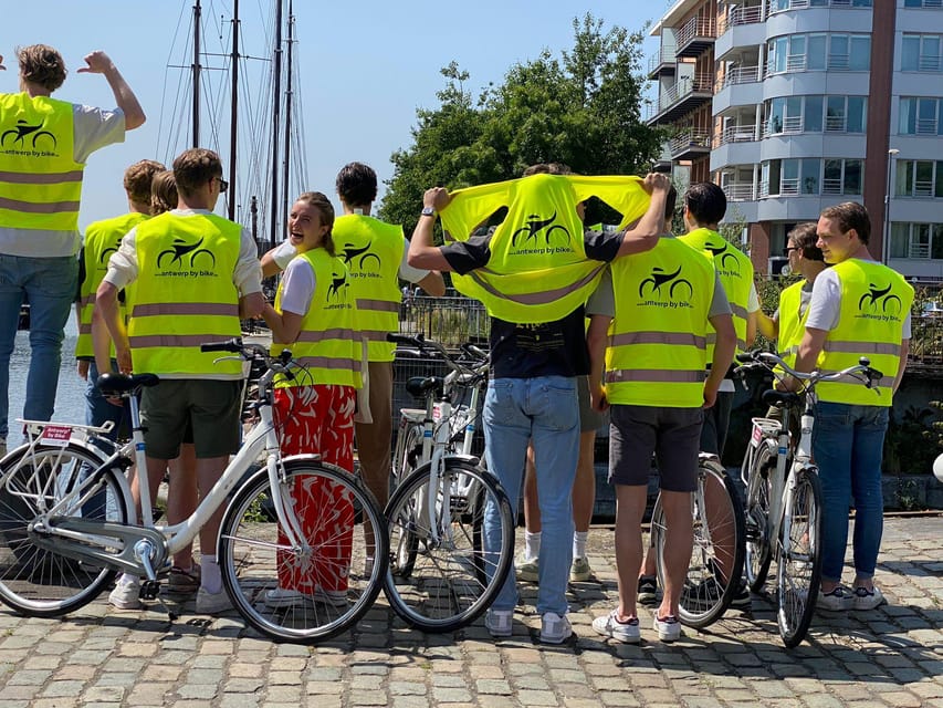 Antwerp: City Highlights Guided Bike Tour - The old port and MAS Museum