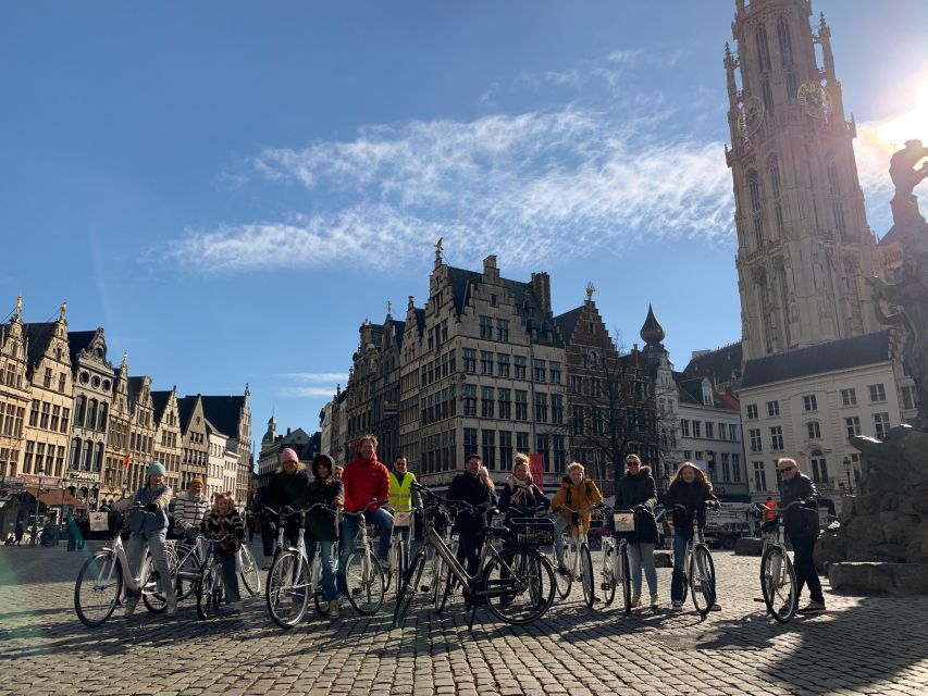 Antwerp: City Highlights Guided Bike Tour - Central Station, one of Antwerp’s great surprises