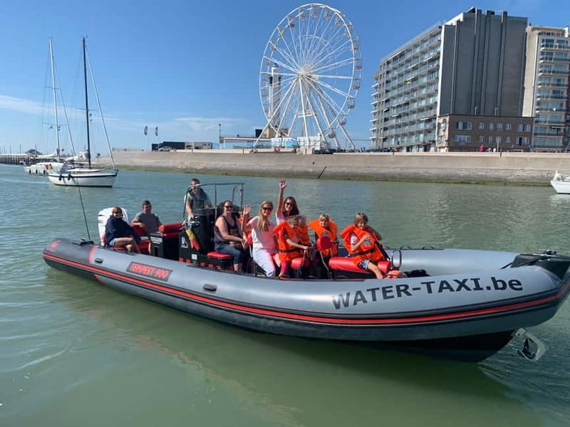 Blankenberge: Offshore Wind Farm Tour by Boat - From Brasserie Steiger 18 to the open sea