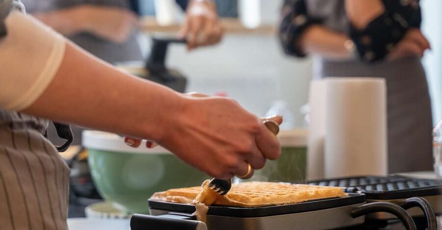 Bruges: Belgian Waffle-Making Workshop with Beer Tasting - More than a recipe lesson