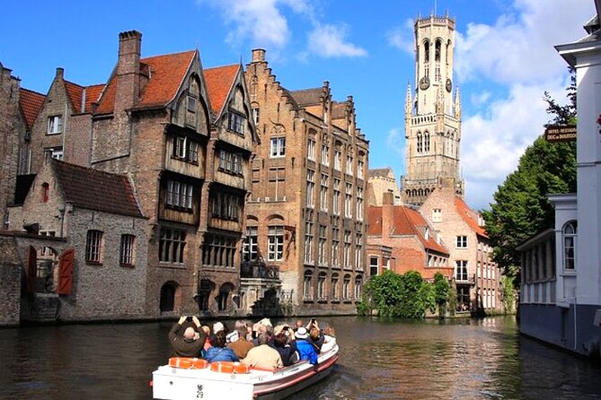 Bruges Tour from Your Cruise Ship with Canal Cruse & Leisure Time - Boniface Bridge and the Beguinage show quieter Bruges