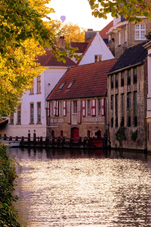 Bruges: Walking Tour, Canal Boat Trip w/Beer Tasting Option - Rozenhoedkaai and Bruges from the canal