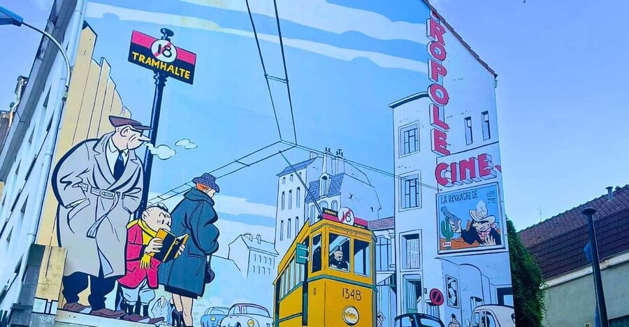 Brussels: 2 hours Private Walking Tour of the Comics Walls - Key points to know before booking