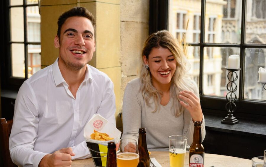Brussels: Belgian Chocolate, Beer, and Fries Tasting Tour - Two spontaneously fermented beers in Brussels