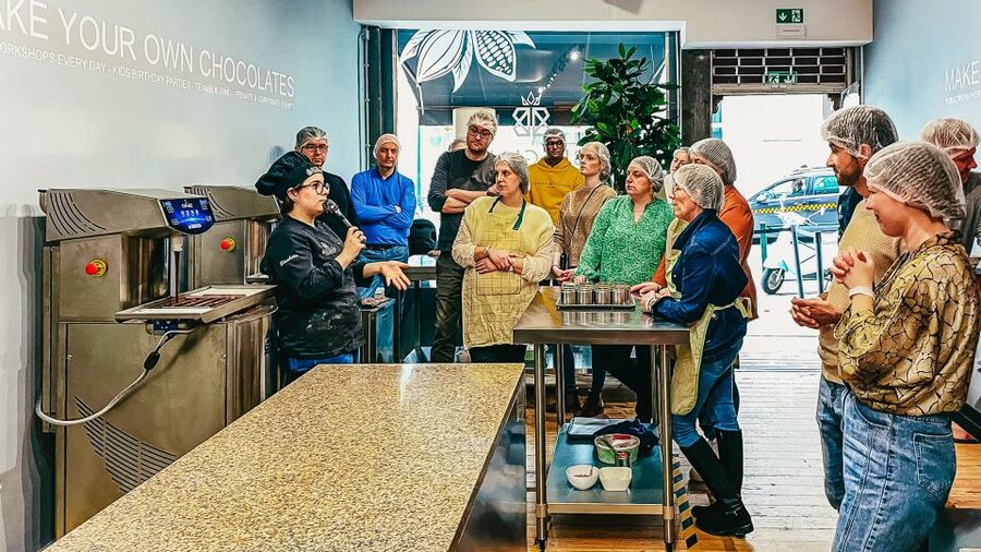 Brussels: Belgian Chocolate Making Workshop with Tastings - Inside the 150-square-metre training centre