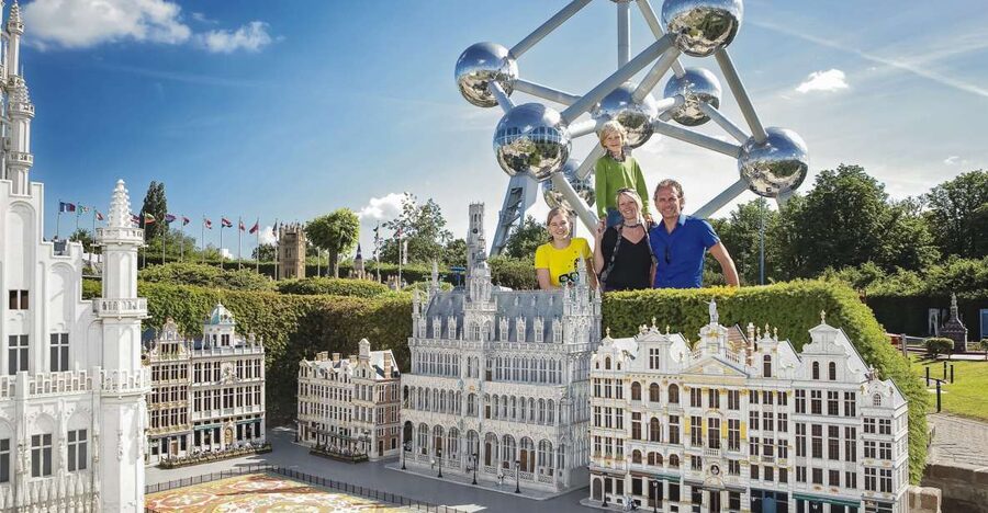 Brussels: Entry Ticket to Mini-Europe - Big Ben, the Eiffel Tower, and Grand Place in miniature