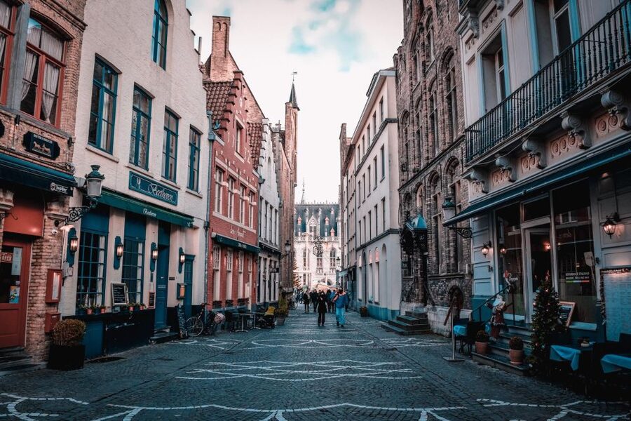 Brussels: Highlights & Hidden Gems Private Walking Tour - Walking toward the European Quarter