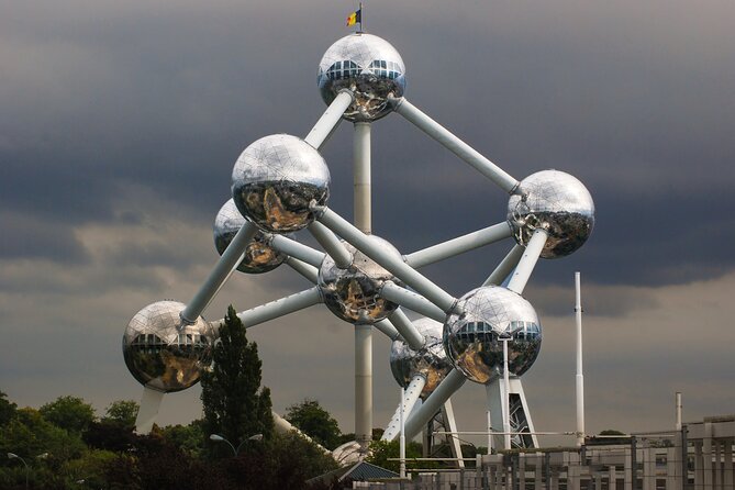 Brussels Highlights Walking and Bus Tour w/ Waffle - The Atomium photo stop