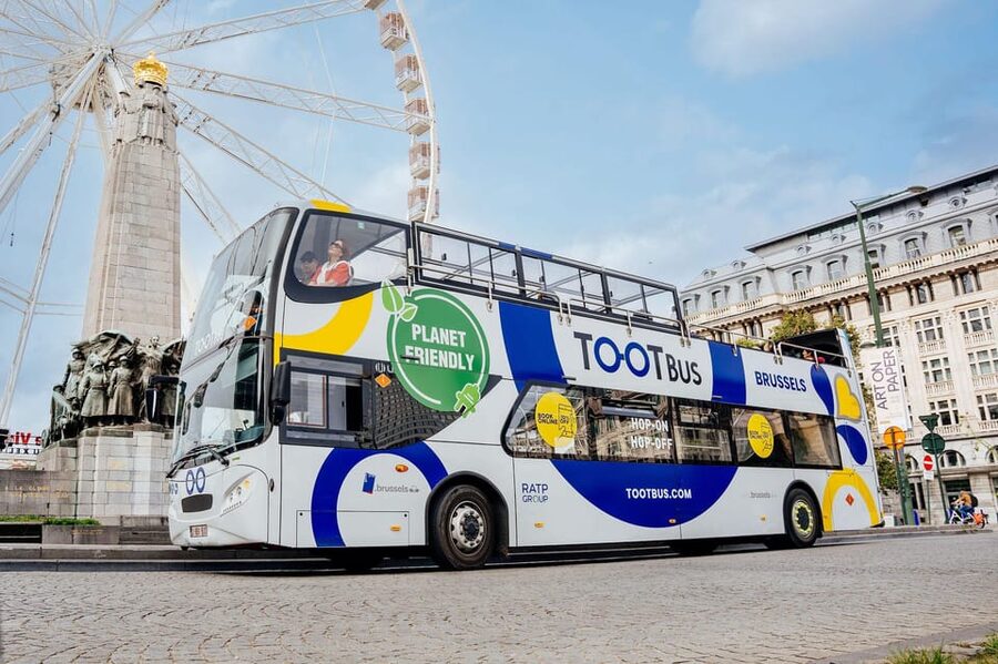Brussels: Hop-On Hop-Off Bus Tour& Belgian Beer World Museum - Stop 7: Grand Place and Manneken-Pis