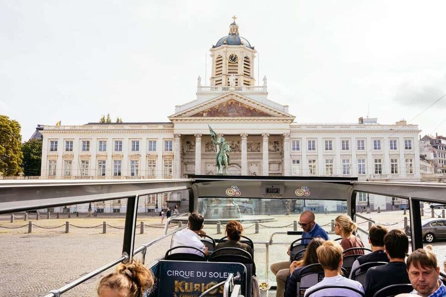 Brussels: Hop-On Hop-Off Bus Tour - Cinquantenaire and Flagey: two very different Brussels stops