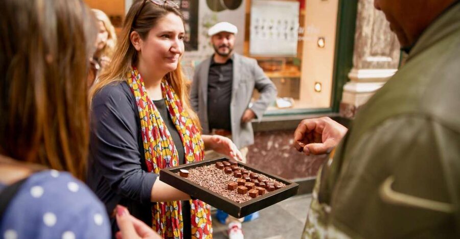 Brussels: Hungry Mary's Famous Beer and Chocolate Tour - Fries, cheese, cured meats, and a needed pause