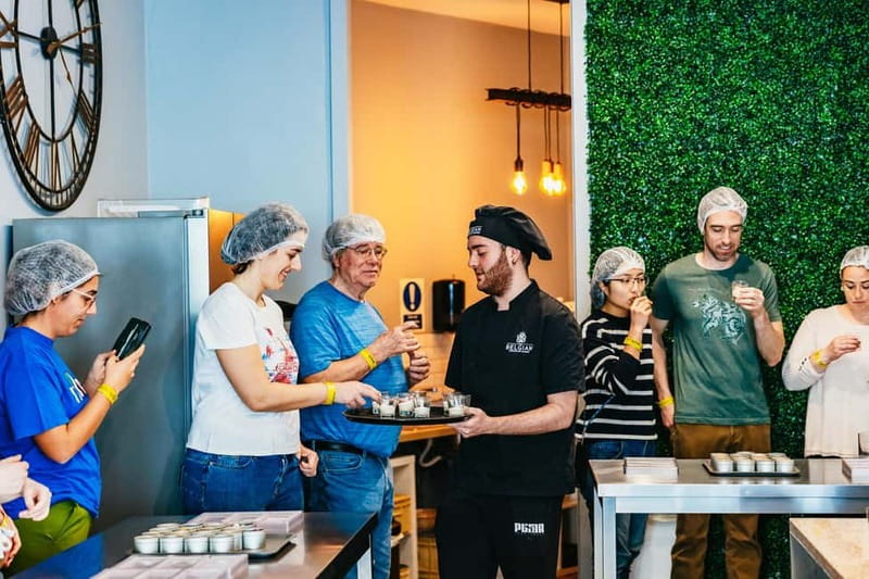 Brussels: Make Your Own Chocolates Workshop with Tastings - Packing your sweets and using the store discount
