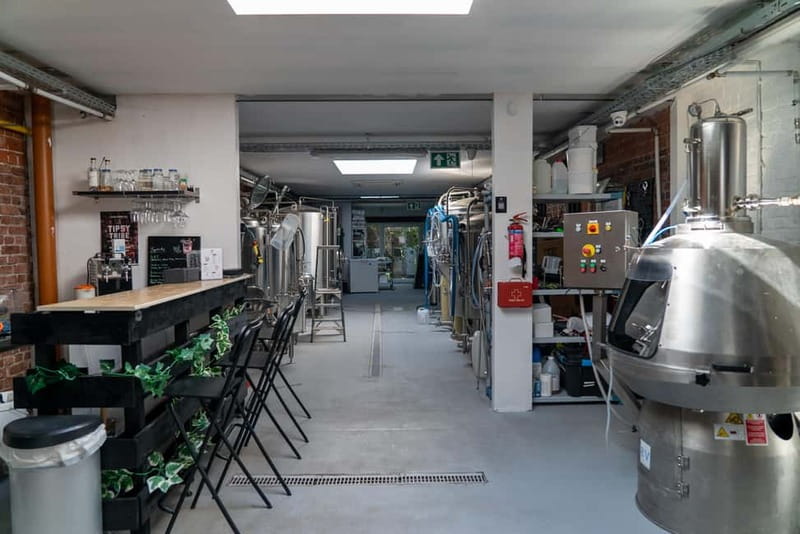 Brussels: micro brewery & distillery tour + beer tasting - What happens inside Tipsy Tribe Brewery and Distillery