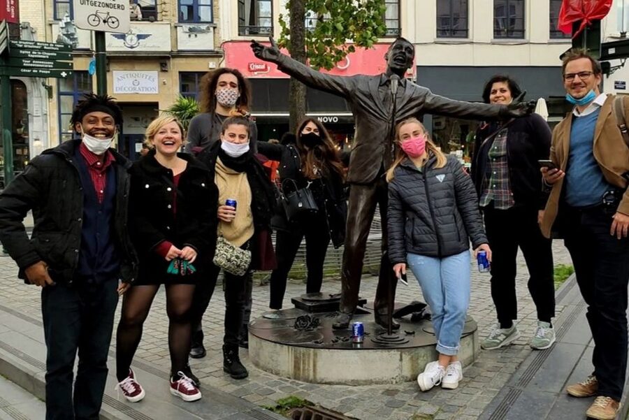 Brussels: Outdoor City Escape Game With Drinks - How the Brussels game gets started