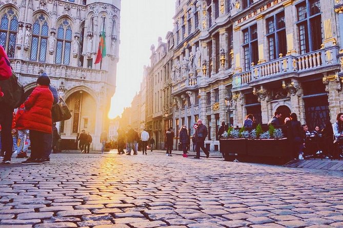 Brussels Private & Personalized Christmas Tour with a Local Guide - Christmas lights along a major shopping avenue