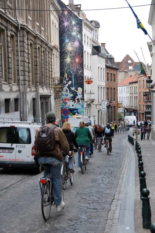 Brussels: Sightseeing Bike Tour - Marolles and the Court House