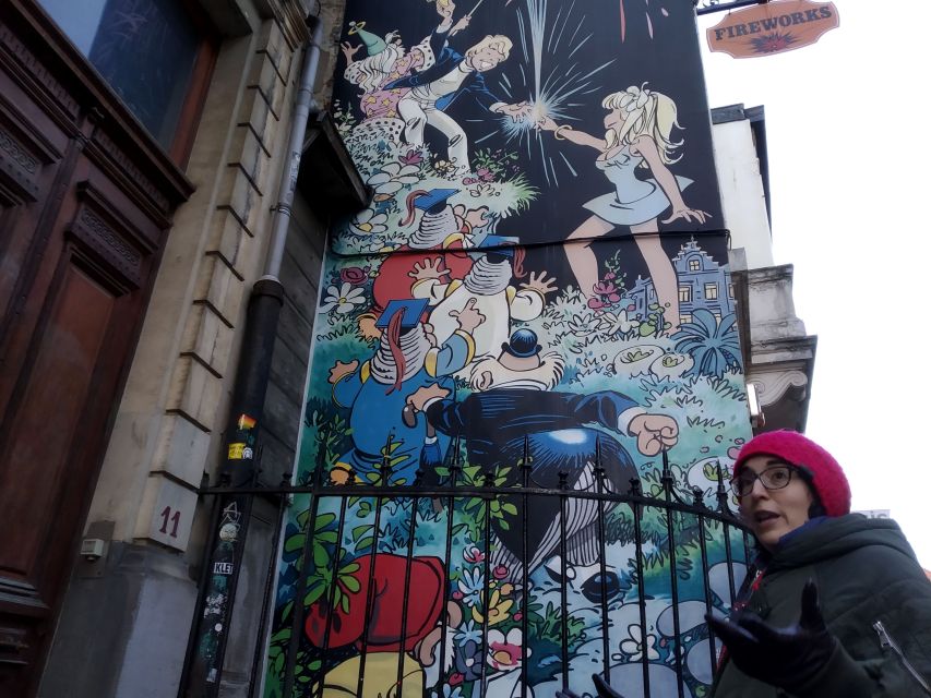 Brussels: The comic book walls walking tour - A walking route beyond the usual center