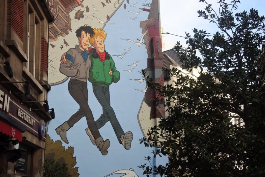 Brussels: The comic book walls walking tour - Who will enjoy this comic wall walk?