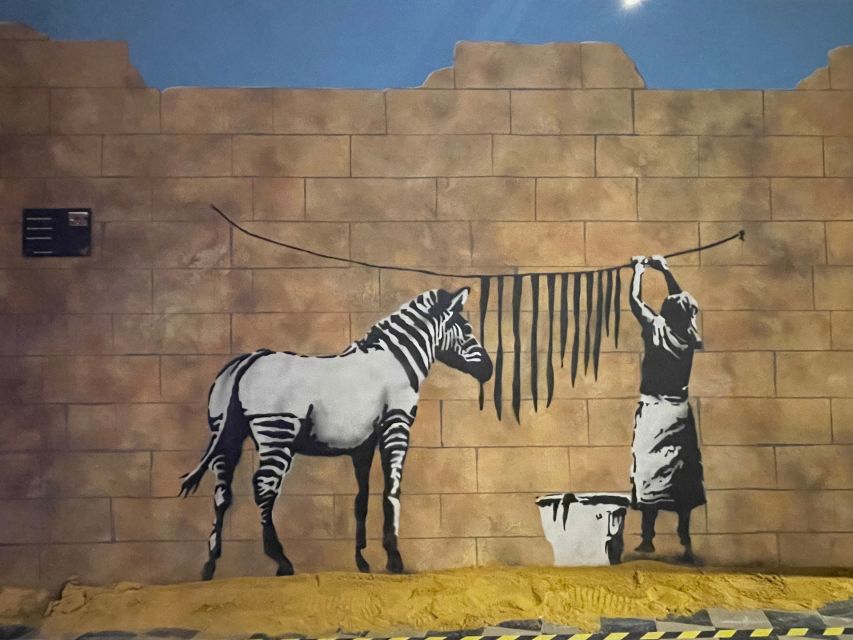 Brussels: The World of Banksy Museum Permanent Exhibition - Moving through more than 130 works