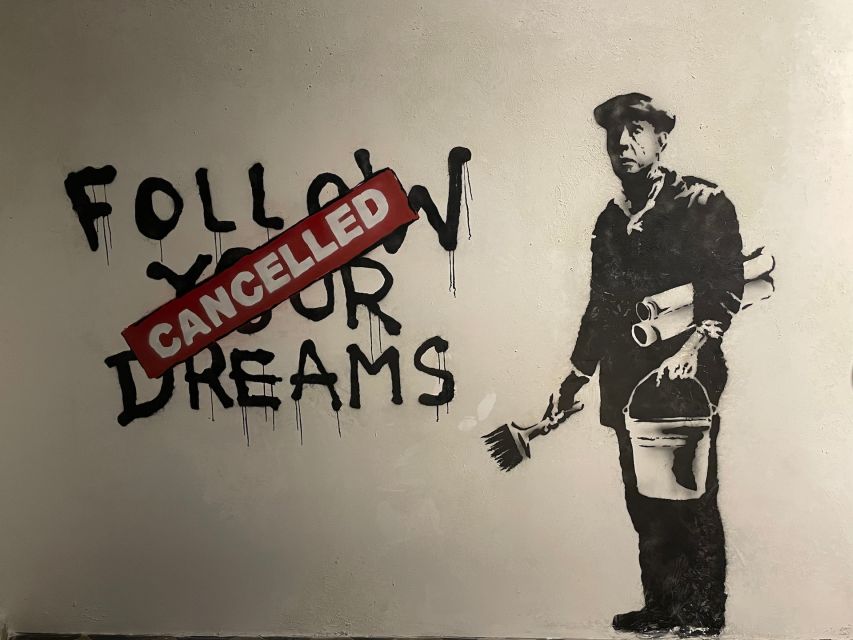Brussels: The World of Banksy Museum Permanent Exhibition - The Banksy question: originals, copies, and approval