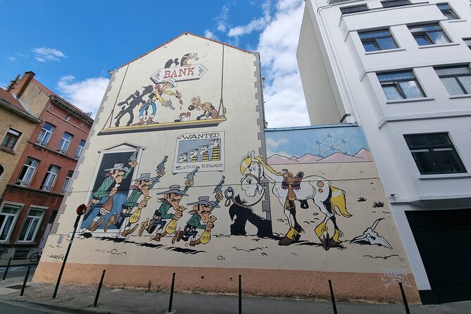 Brussels through its comics murals - Why Brussels puts comics on its walls