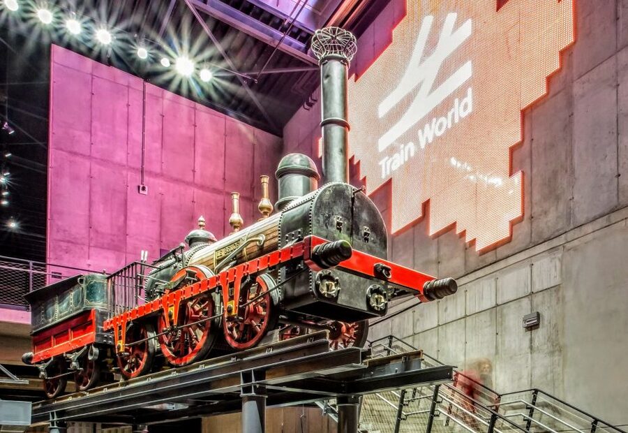 Brussels Train World Museum Entrance Ticket - Interactive displays and the train simulator
