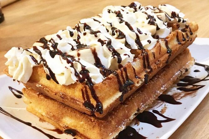 Brussels Waffle Workshop - Cooking your own waffles and choosing toppings