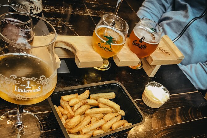 Brussels Walking and Tasting Tour (Beers,Chocolates&Fries/Waffle) - Fries or waffle, with a practical warning