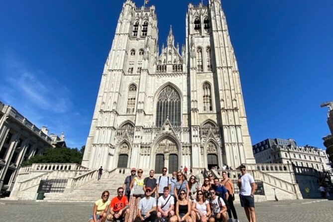 Brussels Walking Tour with Guide plus PDF - Tintin and Manneken Pis bring Brussels down to earth