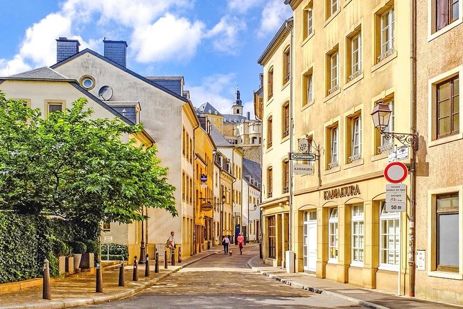Bus day trip to Luxembourg and Dinant from Brussels - William Square and the city’s public face