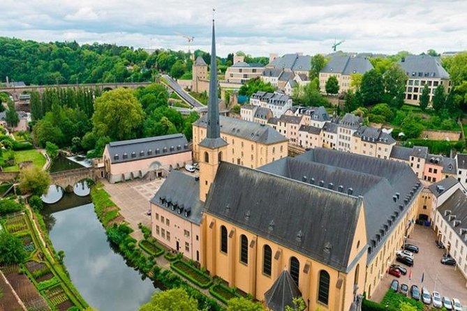 Bus day trip to Luxembourg and Dinant from Brussels - Place d’Armes starts the Luxembourg walk
