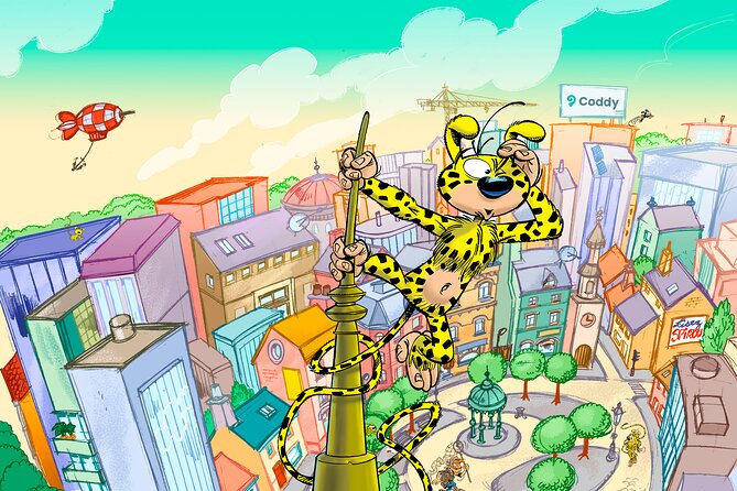 Children's escape game in the city of Ghent Marsupilami - A comic-book mission built around four family members
