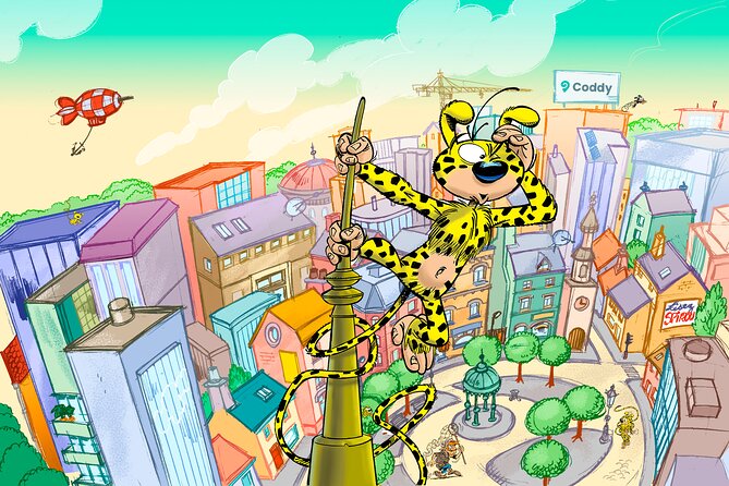 Children's escape game in the city of Liège Marsupilami - Turning Saint-Lambert into a game board
