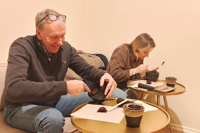 Chocolate history workshop Ghent - A small group keeps the workshop personal