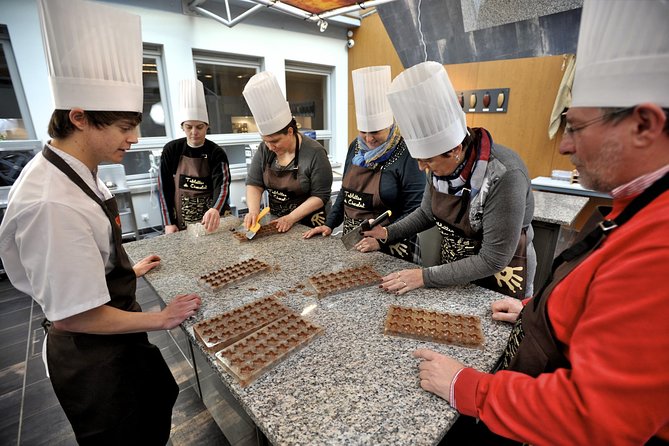 Chocolate Workshop at Choco-Story Brugge - Making chocolate at Choco-Story Bruges