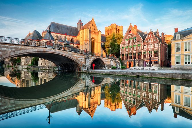 Day trip to Ghent and Atomium from Brussels - Entering Ghent through its medieval center