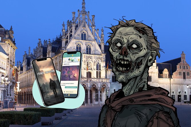 Discover Mechelen while escaping the zombies! Escape room - Hints keep the story moving