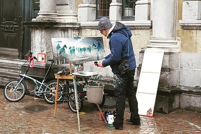 Exclusive PRIVATE Walking Tour of Bruges - Burg Square explains Bruges’ power center