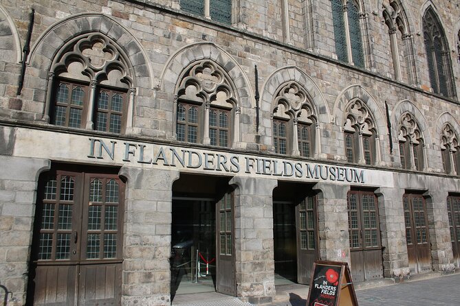 Flanders World War I Battlefields Private Tour from Brussels - One hour inside the In Flanders Fields Museum
