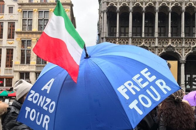 Free tour of Brussels in Italian ( with booking fee) - A compact route through central Brussels