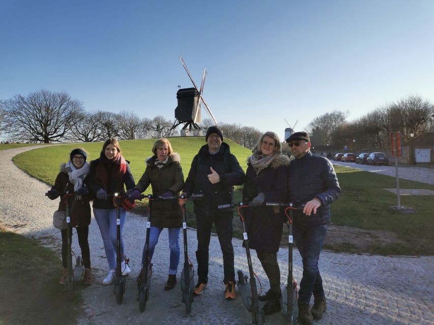 From Bruges to Damme: Private Electric Scooter tour - Windmills, water, and a stop in Damme