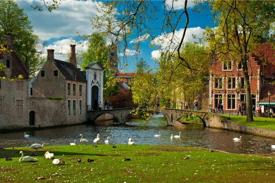 From Brussels: Bruges Day Trip with Boat Tour Option (ES) - Starting at Minnewaterpark and Begijnhof