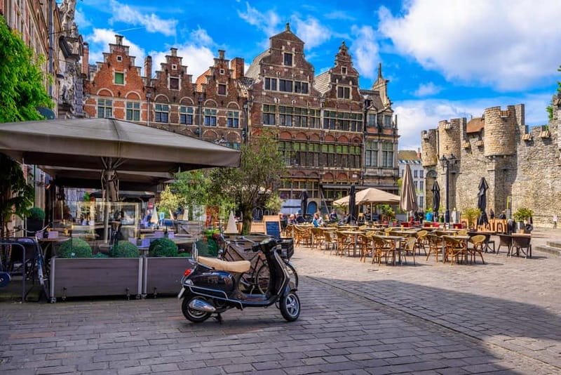 From Brussels: Day Trip to Ghent with Atomium - Gravensteen and the Patershol neighborhood