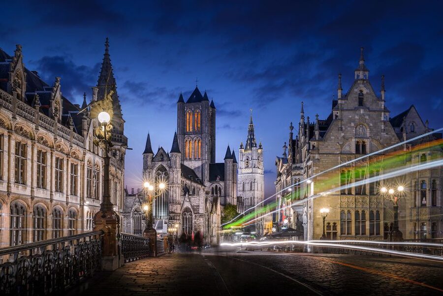 From Brussels: Full-Day Antwerp and Ghent Guided Tour - Ghent brings castles, canals, and medieval drama