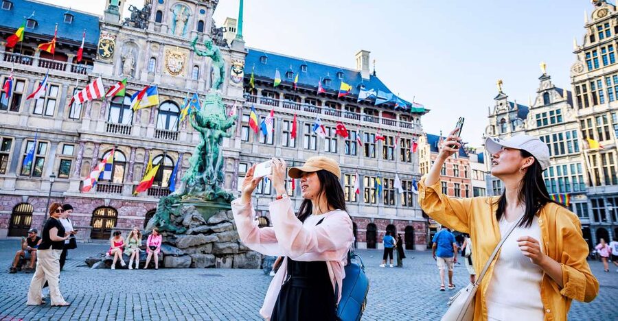 From Brussels: Guided Antwerp City Tour - Antwerp Central Station, your first major sight