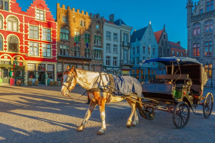 From Paris: Day Trip to Bruges with Optional Seasonal Cruise - First impressions of the medieval center